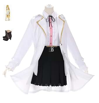 【ゆか】　コスプレ衣装 Amazon.co.jp: [HJMAX] ユエ Yueコスプレ衣装+ ウイッグ + 靴風